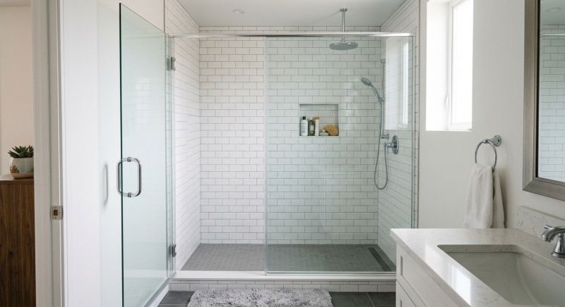 Shower Enclosure Installation detail